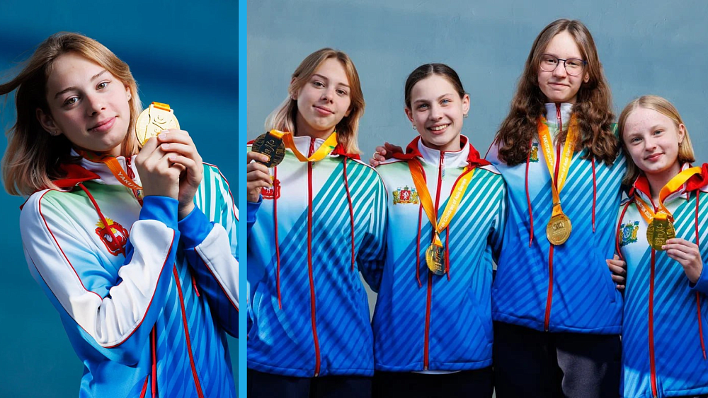 Спортсменка из Златоуста Екатерина Гузик завоевала 6 медалей на Играх «Дети Азии»