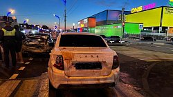 В Магнитогорске водитель и пассажир Lada погибли в массовом ДТП