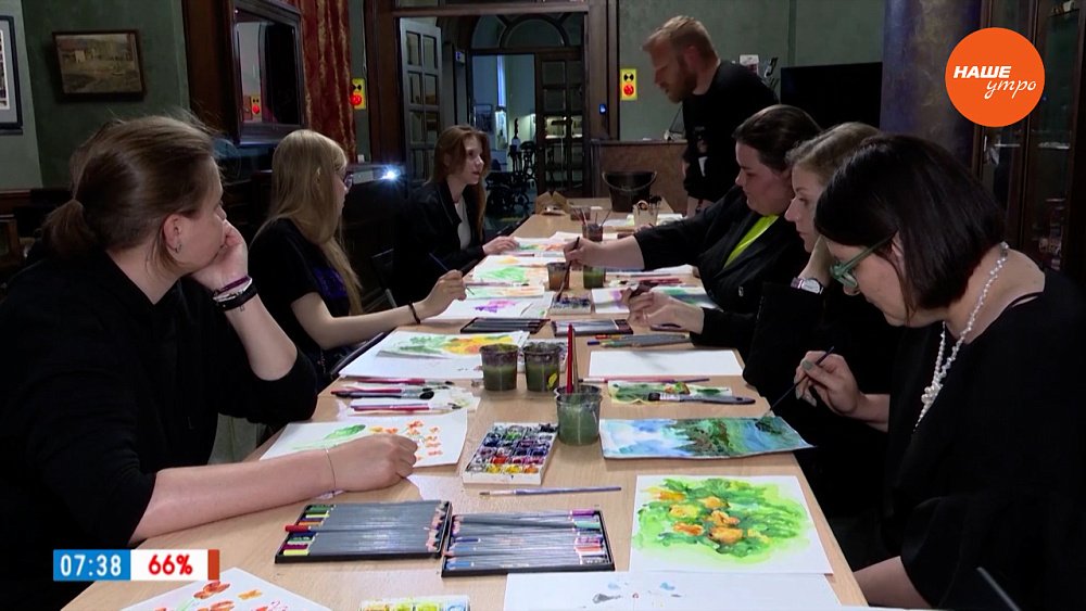 Учимся рисовать в сюжете «Мастер-класс по живописи»