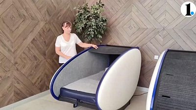 На челябинском железнодорожном вокзале открыли капсулы для сна