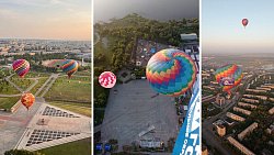 Магнитогорцы делятся фотографиями воздушных шаров, заполонивших город