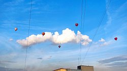 Магнитогорцы делятся фотографиями воздушных шаров, заполонивших город