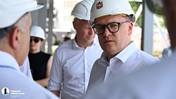 Алексей Текслер попросил ускорить строительство ФОКа в Троицке