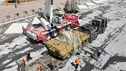 Трофейная техника НАТО отправляется в Челябинск