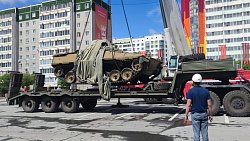 Трофейная техника НАТО отправляется в Челябинск