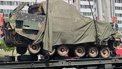 Трофейная техника НАТО отправляется в Челябинск