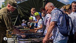 «Горит за милую душу»: в Челябинске показали подбитую технику НАТО