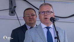 «Горит за милую душу»: в Челябинске показали подбитую технику НАТО