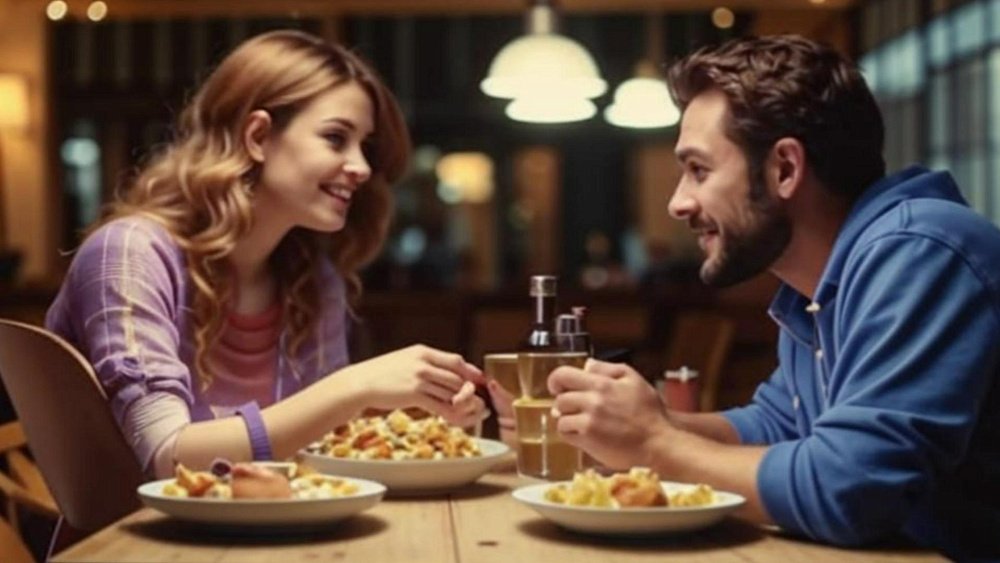 Присутствие женщины повышает аппетит мужчины