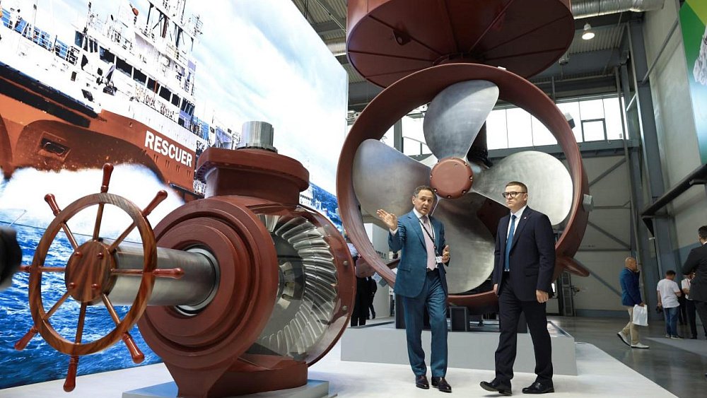 Челябинский «Конар» представил на «Иннопроме‑2024» заменитель руля для морских буксиров