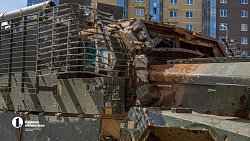 Выставку трофейной техники НАТО за день посетили 12 тысяч южноуральцев