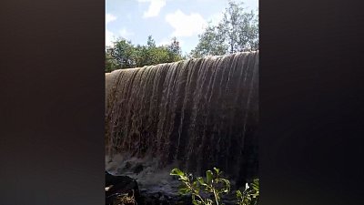 В Катав-Ивановском районе размыло дамбу