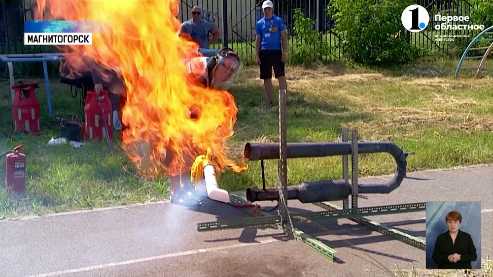 «Реактивная лаборатория» приехала в детский лагерь магнитогорской школы