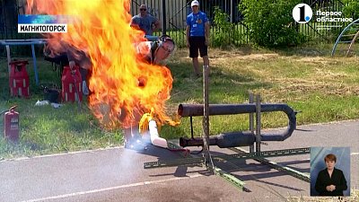 «Реактивная лаборатория» приехала в детский лагерь магнитогорской школы