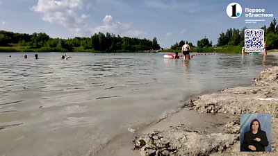 В Копейске спасатели посетили городской пляж