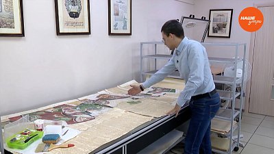 Каким был задуман фасад высотки на Свердловском проспекте? ― в сюжете «Фреска на архиве»