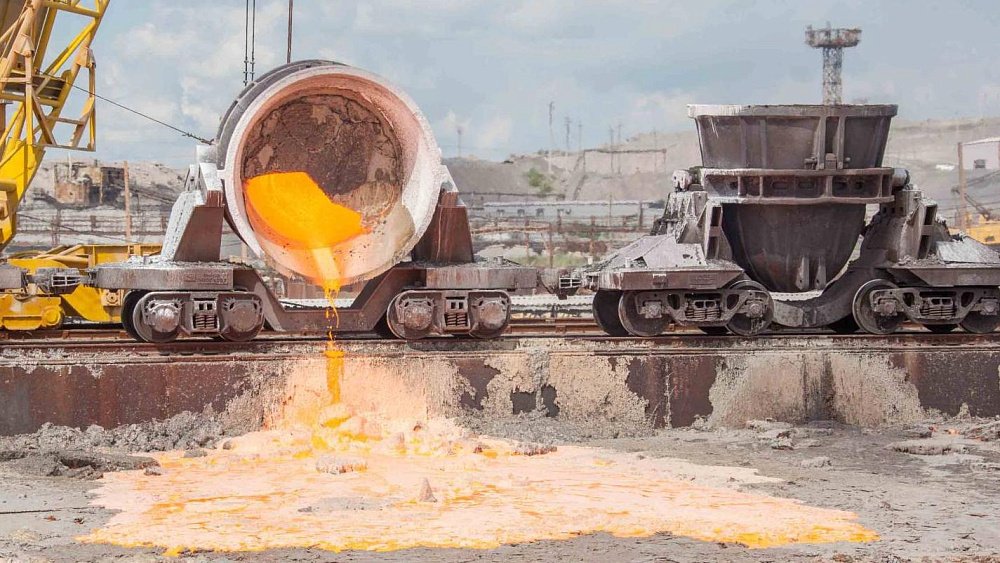 В Магнитогорске запустили участок безводного охлаждения доменного шлака