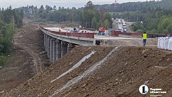 Симская эстакада будет высотой с девятиэтажку: высокие пролеты обезопасят трассу М‑5 в Ашинском районе