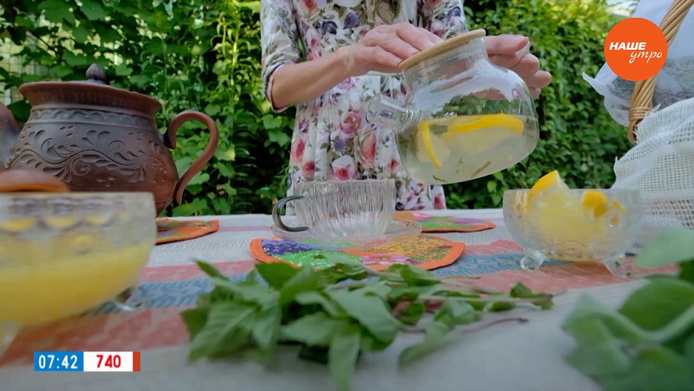 Чай с мятой в рубрике «Время пить чай»