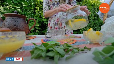 Чай с мятой в рубрике «Время пить чай»