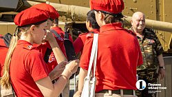 Выставку трофейной техники НАТО в Челябинске посетили более 100 тысяч южноуральцев