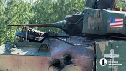 Выставку трофейной техники НАТО в Челябинске посетили более 100 тысяч южноуральцев