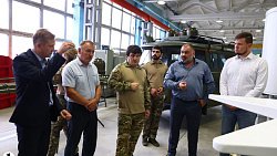 Легендарная интернациональная бригада «Пятнашка» посетила Челябинск