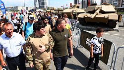 Легендарная интернациональная бригада «Пятнашка» посетила Челябинск