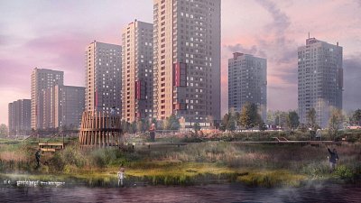 В Челябинске застройщик ЖК «Манхэттен» благоустроит набережную реки Миасс