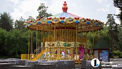 В Челябинске в парке Гагарина демонтируют конструкции старой площадки «Гулливер»