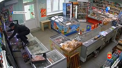 Грабителя магазина задержала полиция