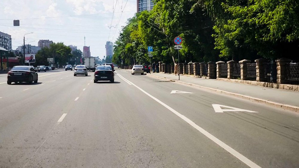 Новая выделенная полоса для общественного транспорта появится в Челябинске