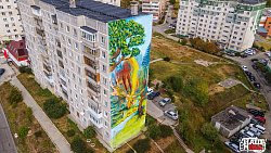 Масштабные граффити украсят дома Челябинской области