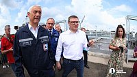 Алексей Текслер оценил работу очистных сооружений правого берега Магнитогорска