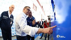 Алексей Текслер оценил работу очистных сооружений правого берега Магнитогорска