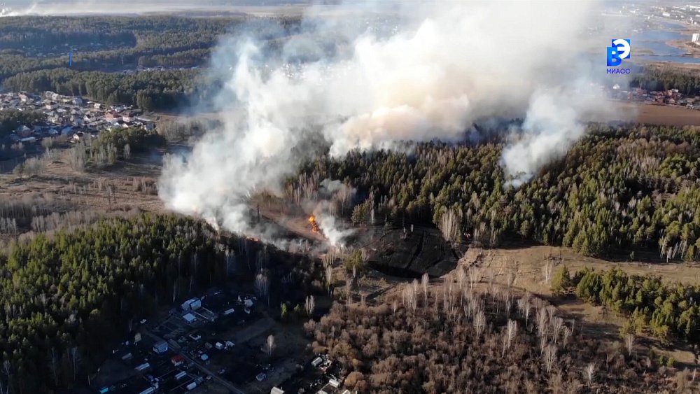 В лесах Миасса сохраняется высокая пожарная опасность