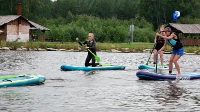 В Миассе прошли соревнования по сапбордингу