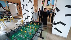 Губернатор Алексей Текслер и министр культуры РФ Ольга Любимова посетили Сатку