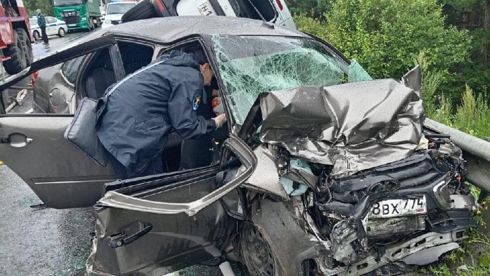 Два человека погибли в ДТП под Усть‑Катавом