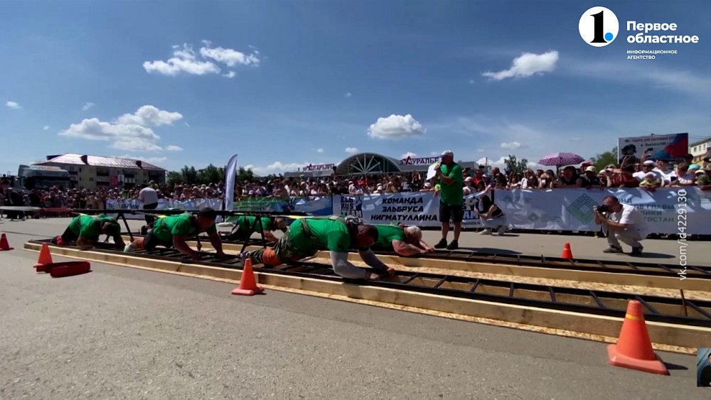 Челябинец Алексей Серебряков в составе команды установил мировой рекорд по силовому экстриму