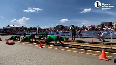 Челябинец Алексей Серебряков в составе команды установил мировой рекорд по силовому экстриму