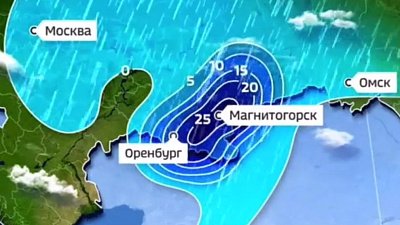 Центр «Фобос»: Челябинская область окажется в эпицентре каспийского циклона