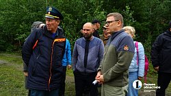 Алексей Текслер пообщался с пострадавшими жителями поселка Киолим