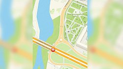 В центре Челябинска ограничили движение из‑за разлива реки Миасс