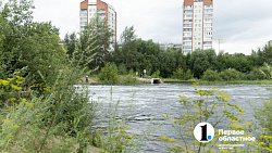 Как «чувствует» себя река Миасс после сброса воды с Шершневской плотины