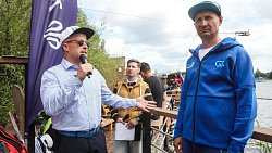 Высокий уровень воды на Шершнях не помешал провести первенство России по вейкборду