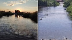 Музей-заповедник «Аркаим» затопило после прошедших ливней