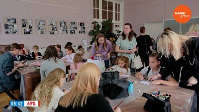 Праздник в кругу семьи в сюжете «День рождения Публичной библиотеки»