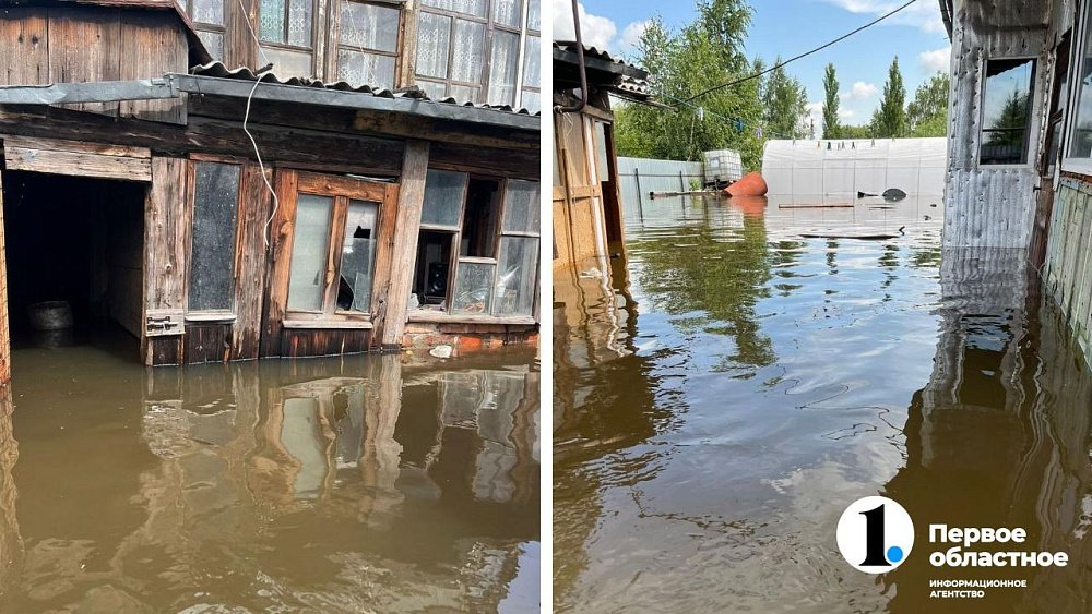 В Коркино осложнилась паводковая ситуация из‑за разлива реки Чумляк