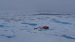 Новый рекорд: путешественник Федор Конюхов завершил одиночный дрейф на Северном полюсе